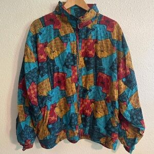 Vintage Rhoda Lynne Silk Bomber Jacket